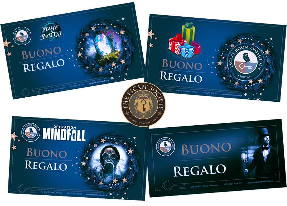 Buoni regalo per escape room e City Game di Escape Room Evolution