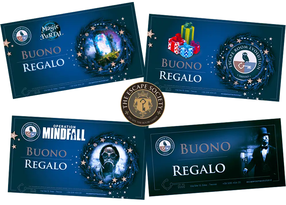 Buoni regalo per escape room e City Game di Escape Room Evolution