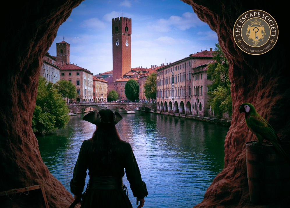 Pirati alla ricerca del tesoro nel City Game Treasure Hunters a Treviso