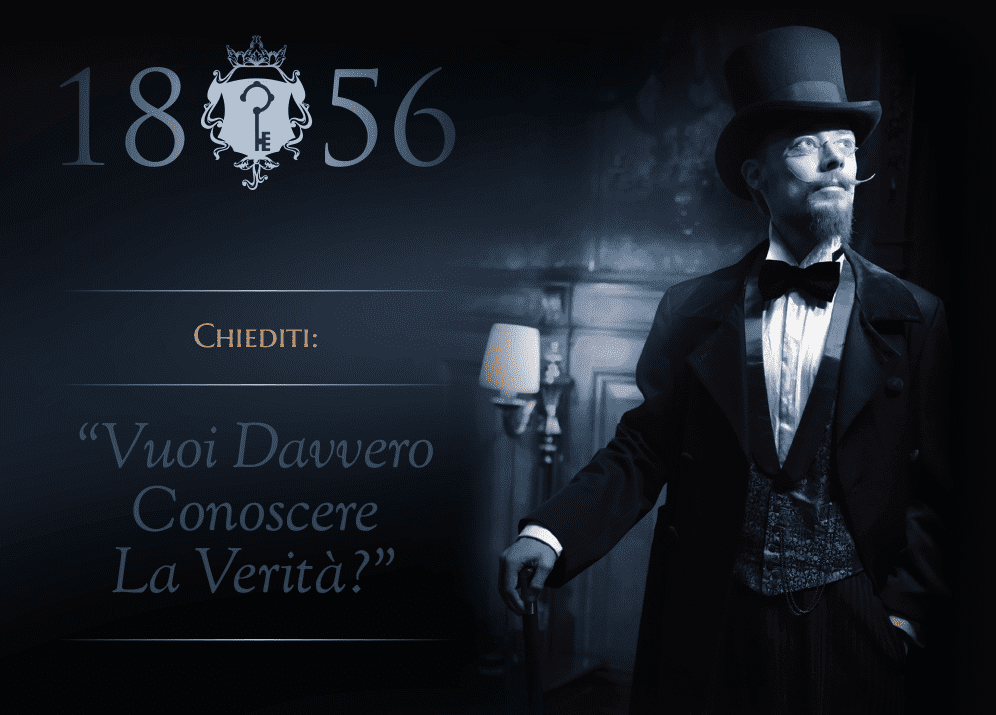 Il maggiordomo di Villa Ricoletti, ambientazione di Escape Room Evolution