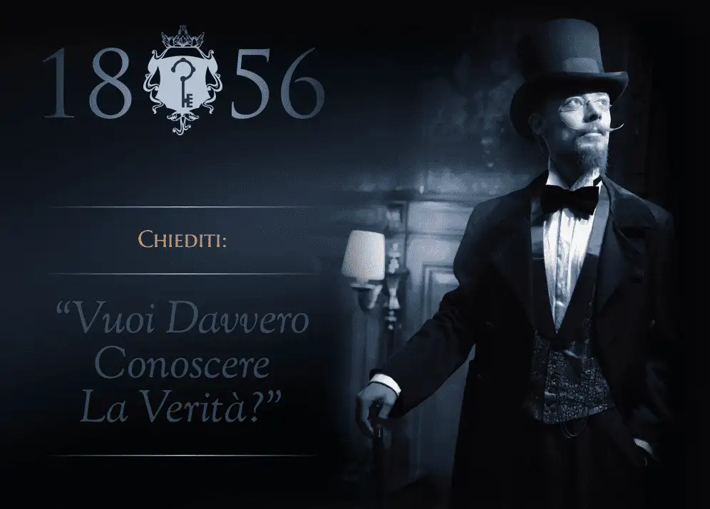 Il maggiordomo di Villa Ricoletti, ambientazione di Escape Room Evolution