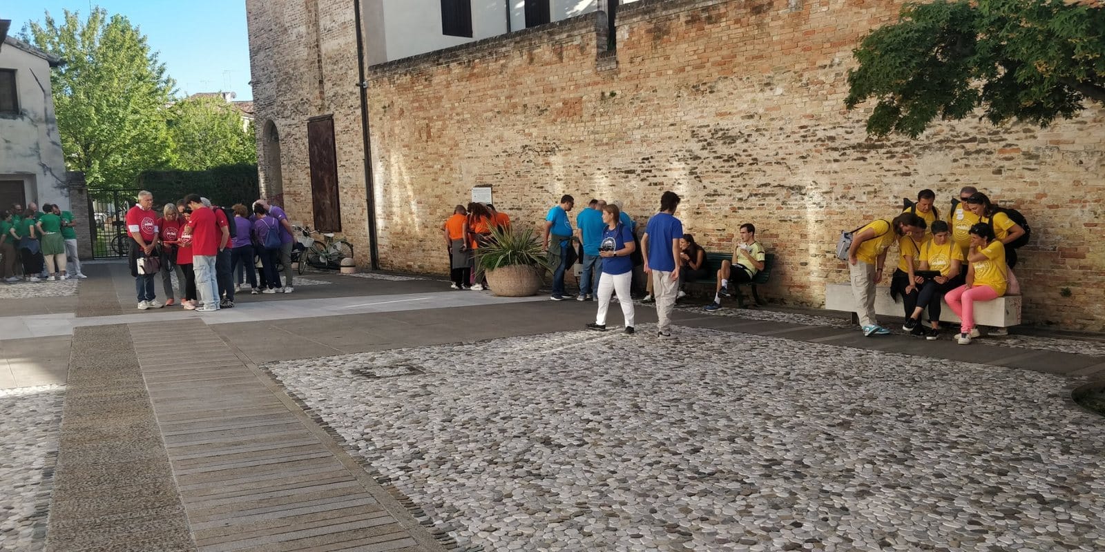 Evento di team building a Treviso con più squadre impegnate contemporaneamente